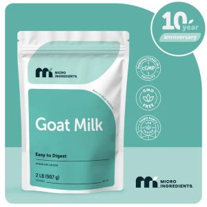 Micro Ingredients Goat Milk Powder - Rich in Protein, Calcium, & Probiotics Dairy Milky