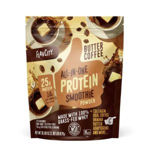 Butter Coffee Protein Smoothie Beverage