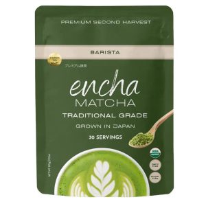 Encha Matcha Barista Grade Latte Organic Matcha Powder