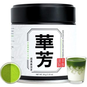 Chazoku Yabukita 35g Tin Matcha Green Tea Powder Ceremonial Grade First Harvest Traditional Flavor Japanese Tea