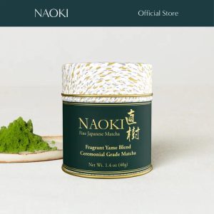 Naoki Matcha Fragrant Yame Blend - Authentic Japanese First Harvest Ceremonial Grade Matcha Green Tea Powder from Yame, Fukuoka