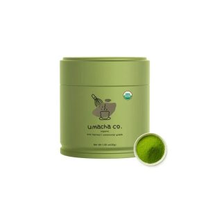 Umacha Co. Organic First Harvest Ceremonial Matcha 30g USDA Certified BeverageCeremonial Grade Green Tea Powder,Traditional Green Tea,Vibrant