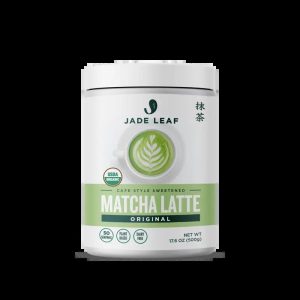 Organic Cafe Style Sweetened Matcha Latte Mix - Original Premium Barista Crafted Blend
