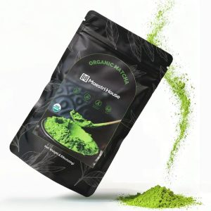 Maestri House Premium Matcha Green Tea Powder, First Harvest Culinary Grade, 100% Pure Unsweetened Organic, Rich Flavor for Tea, Lattes, Baking & Desserts, Non-GMO, Vegan (3.53oz/100g), Beverage, Matcha Tea