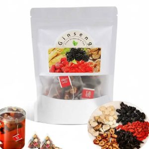 Kidney Tea Formula Ginseng Five Treasure Tea Combination Scented Tea Eight Treasure Tea Red Date Wolfberry Tea Men's Tea Health Tea Mulberry Herbal Formula Health Tea
