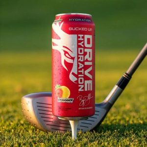 Bucked Up DRIVE Hydration Drink for Athletic Performance, Focus, and Energy - One Case [Twelve 16-ounce Cans)