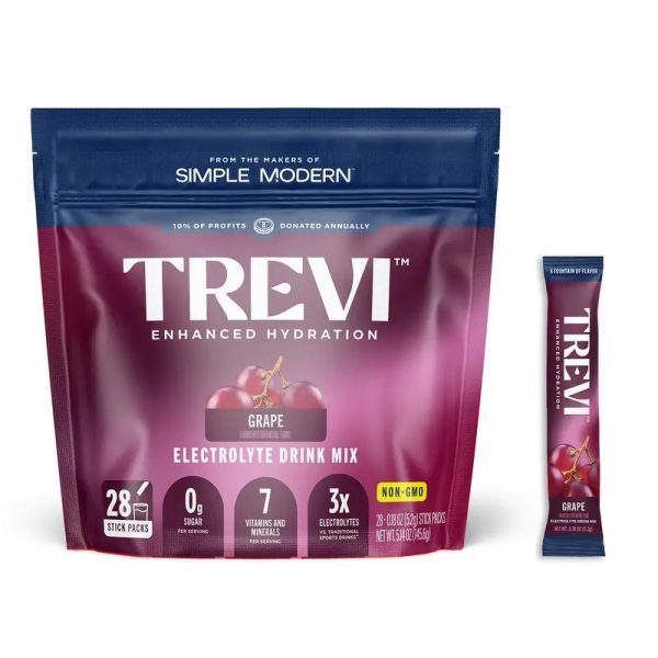 28 Count Sugar Free Grape Electrolyte Drink Mix