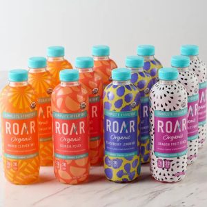 Roar Organic (12) 18oz Btls Vitamin & Electrolyte Beverage