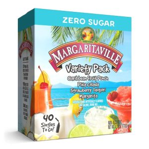 Margaritaville Zero Sugar Mocktail Single-Serve Drink Mix Sticks